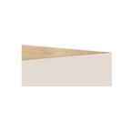 Decortieliving - Diago Wall Mounted Headboard for King Size Bed Oak, Sandstone 160x74 cm