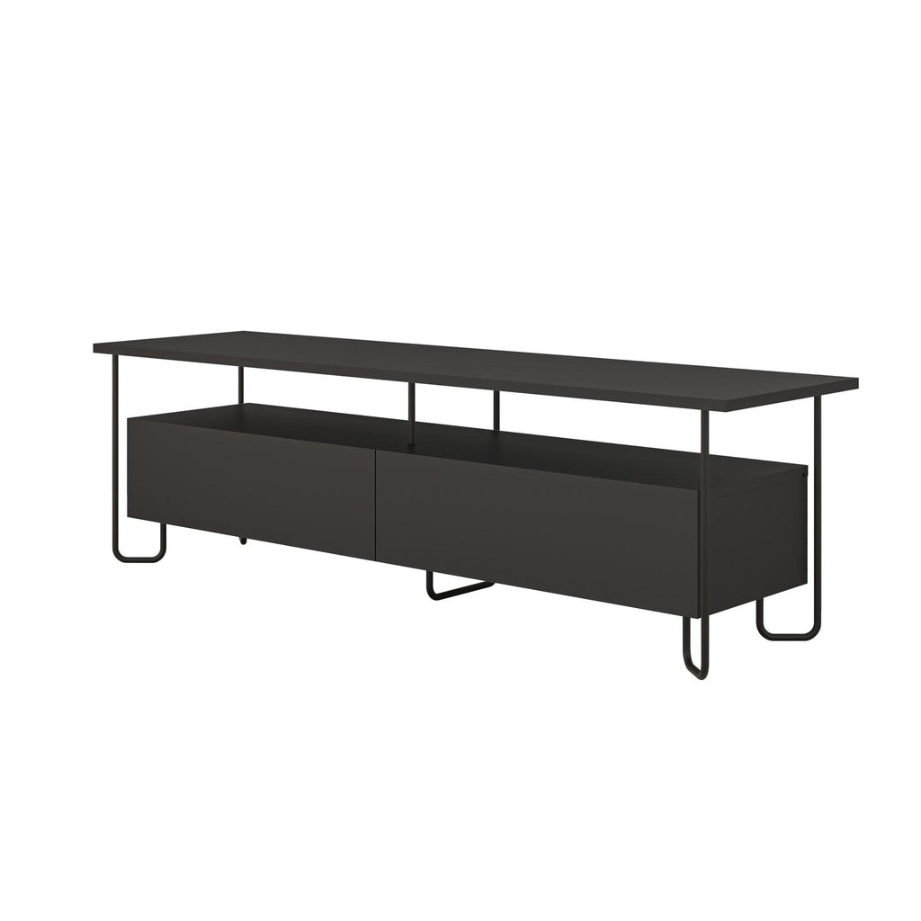 Decortieliving - Cornea Modern Tv Unit With Storage Cabinet 150cm