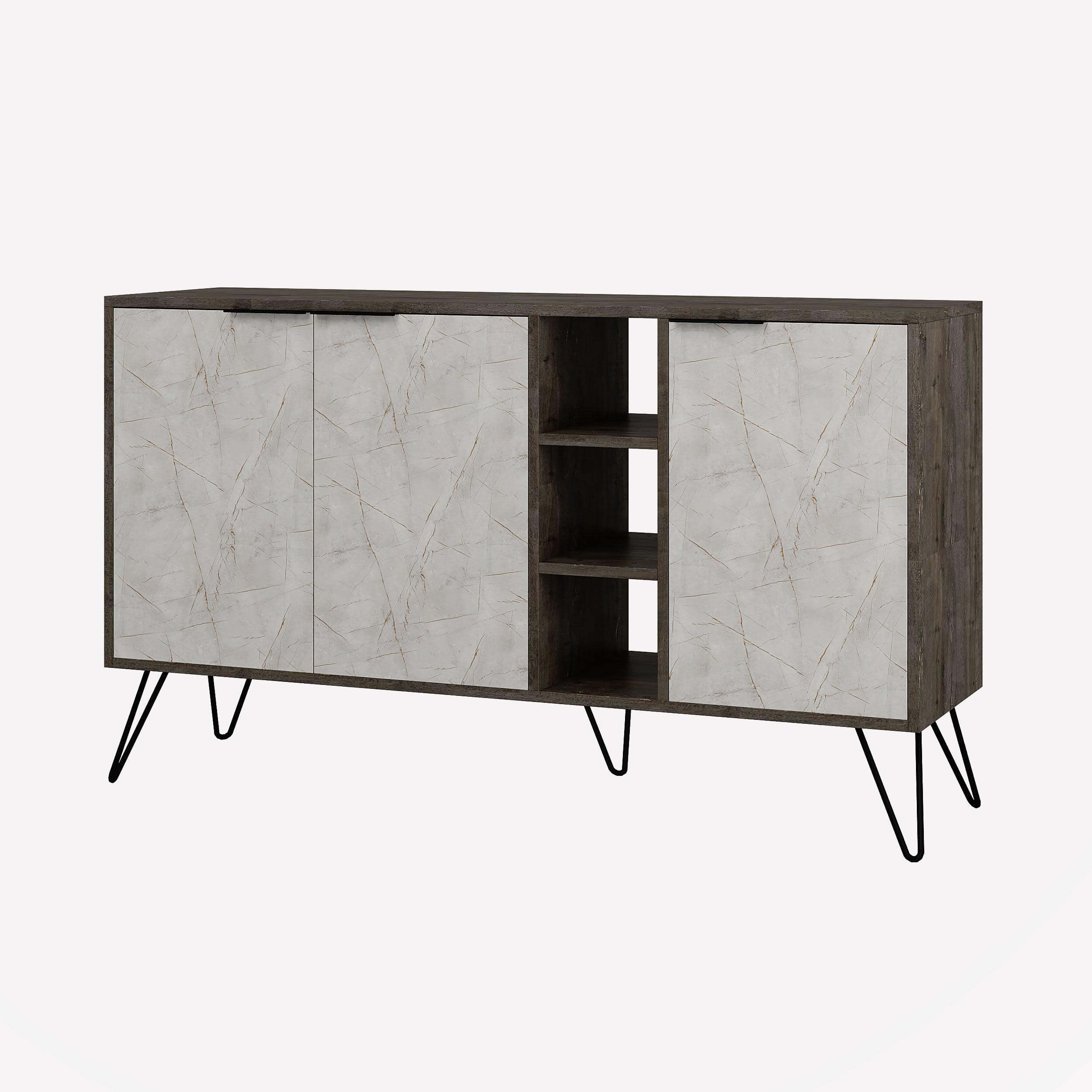 Decortieliving - Clara Console Modern Sideboard Display - 142cm