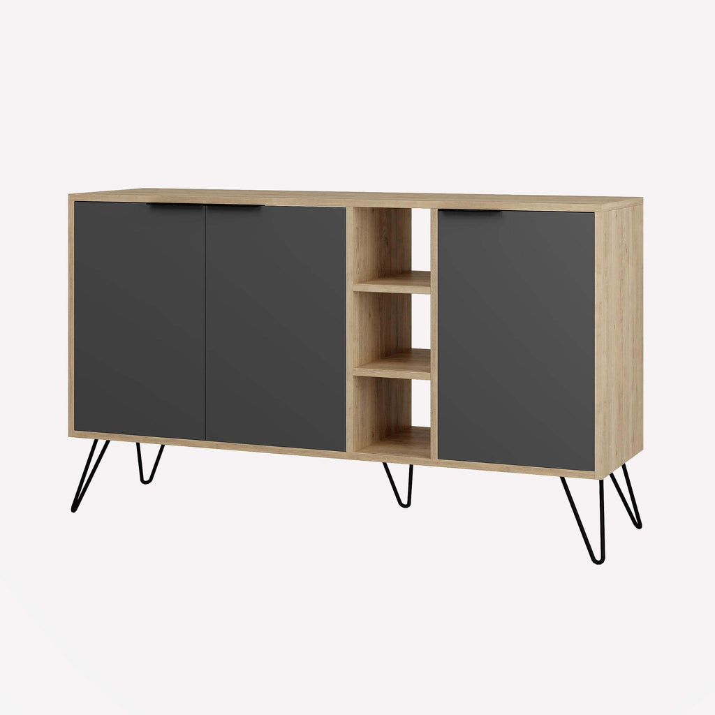 Decortieliving - Clara Console Modern Sideboard Display - 142cm
