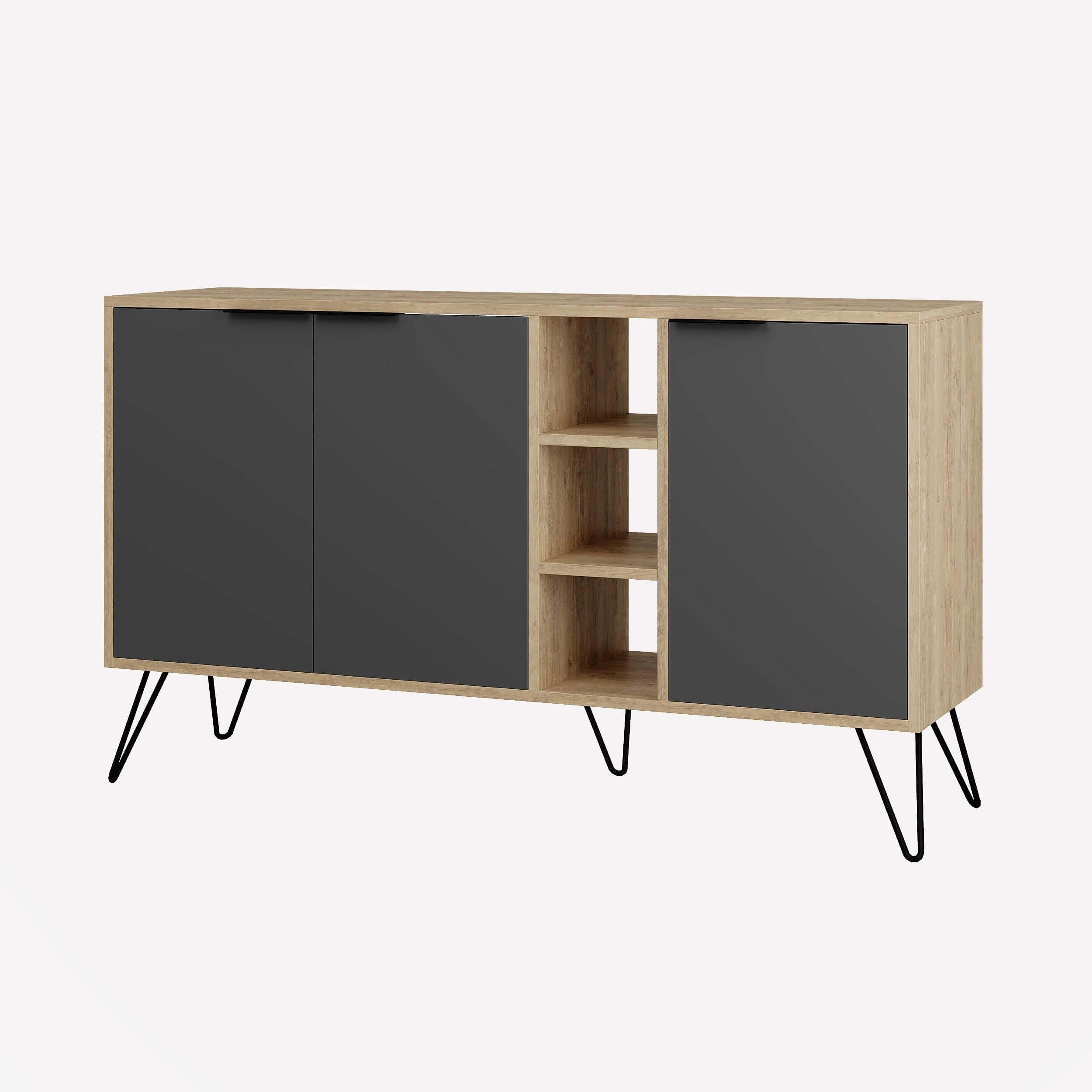 Decortieliving - Clara Console Modern Sideboard Display - 142cm