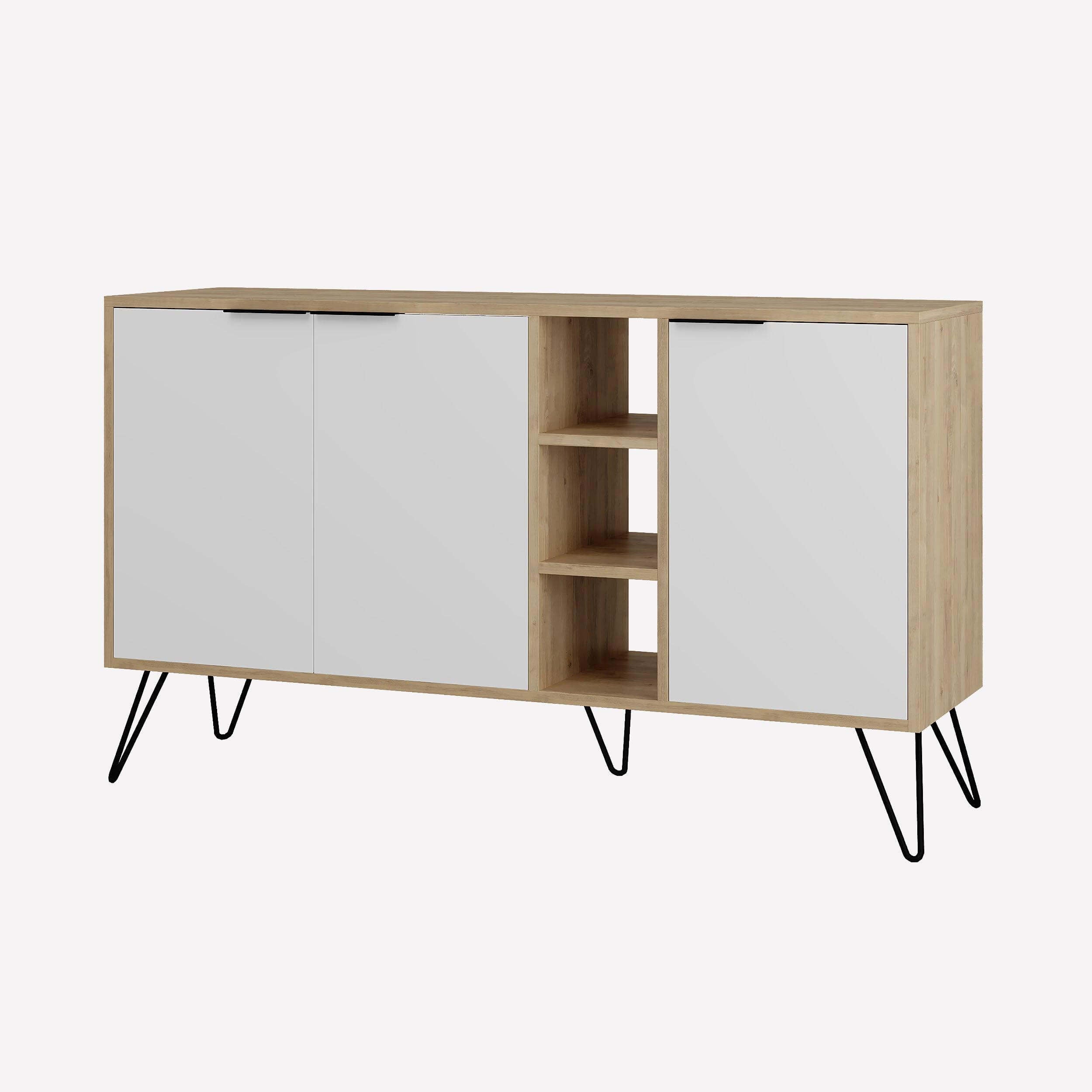 Decortieliving - Clara Console Modern Sideboard Display - 142cm