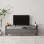 Decortieliving - Cornea Modern Tv Unit With Storage Cabinet 150cm