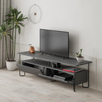 Decortieliving - Cornea Modern Tv Unit With Storage Cabinet 150cm
