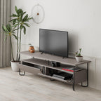 Decortieliving - Cornea Modern Tv Unit With Storage Cabinet 150cm