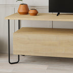 Decortieliving - Cornea Modern Tv Unit With Storage Cabinet 150cm