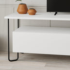Decortieliving - Cornea Modern Tv Unit With Storage Cabinet 150cm
