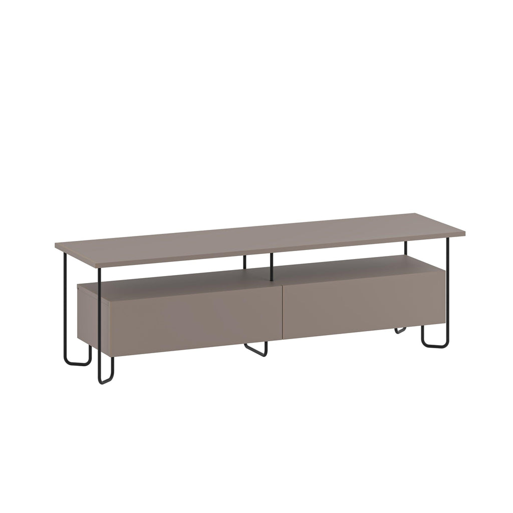 Decortieliving - Cornea Modern Tv Unit With Storage Cabinet 150cm
