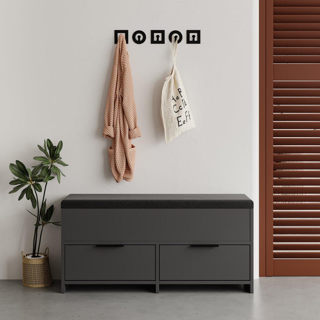 Decortieliving - Cove Modern Shoe Storage Bench