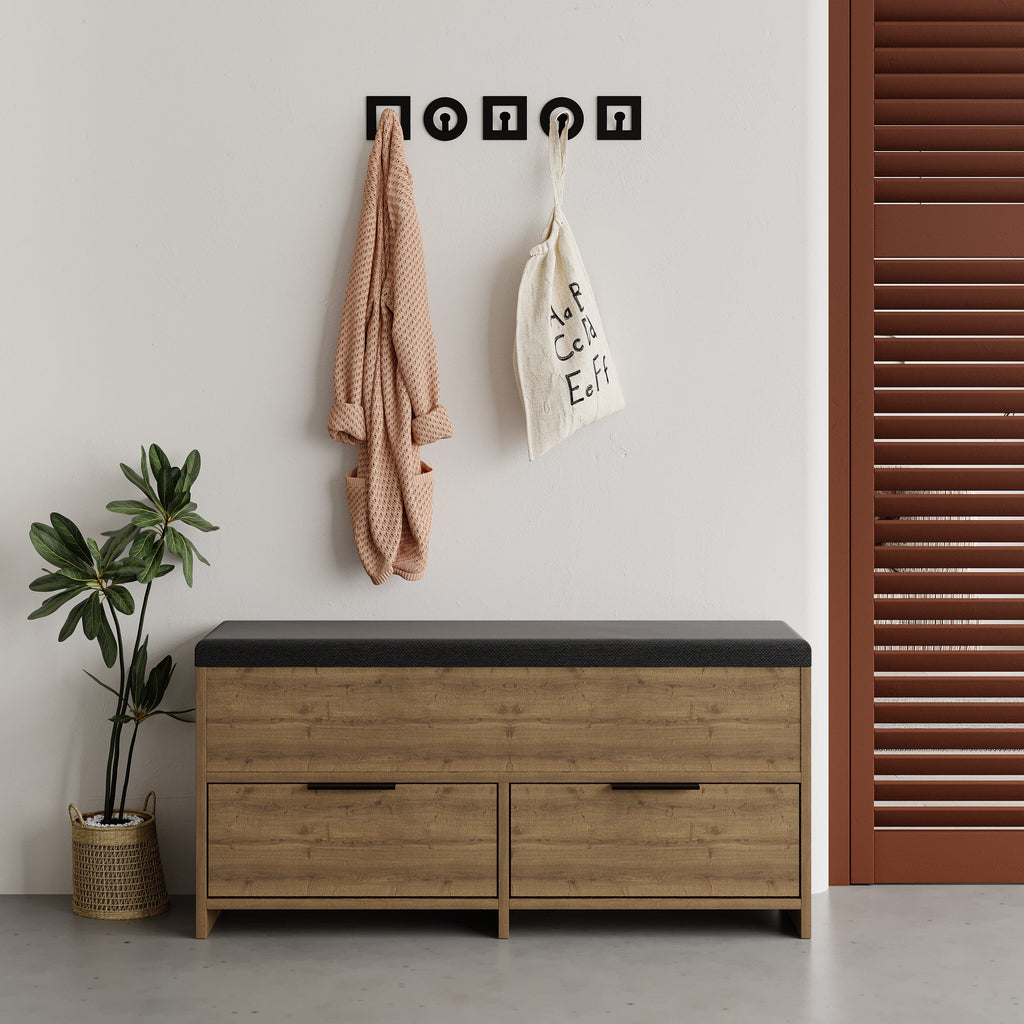 Decortieliving - Cove Modern Shoe Storage Bench