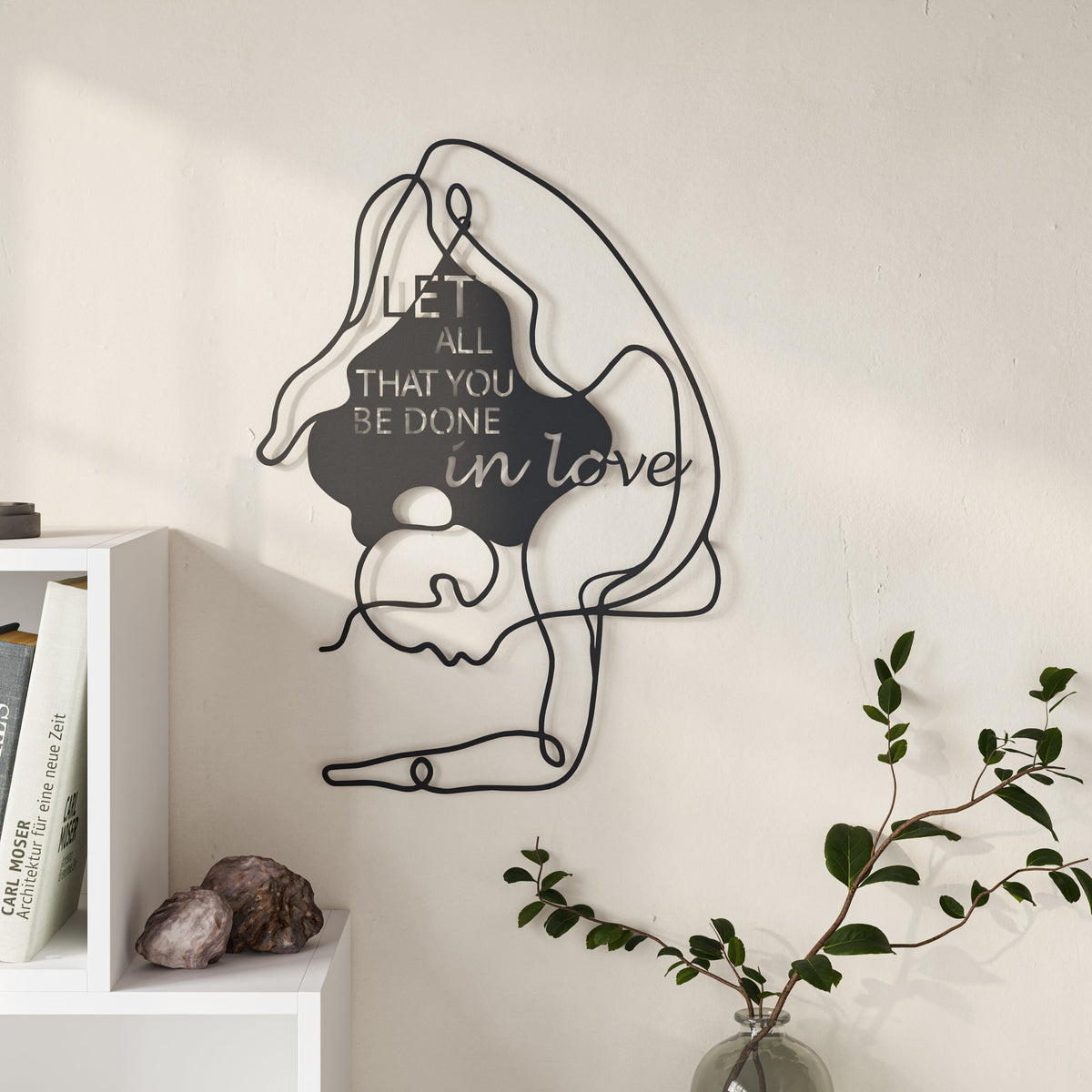 Decortieliving - Do in love Modern Metal Wall Art Home Decorative Ornament