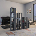 Decortieliving - Lift Separator Modern Bookcase Display Unit Room Separator Tall 151cm