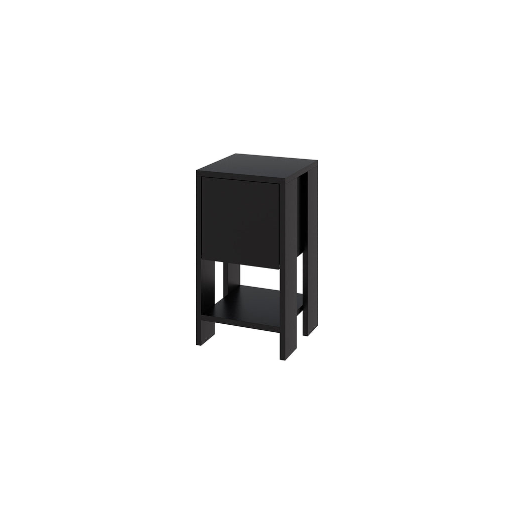 Decortieliving - Ema Modern Bedside Table Bedroom Furniture 30cm Width