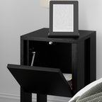 Decortieliving - Ema Modern Bedside Table Bedroom Furniture 30cm Width