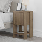 Decortieliving - Ema Modern Bedside Table Bedroom Furniture 30cm Width