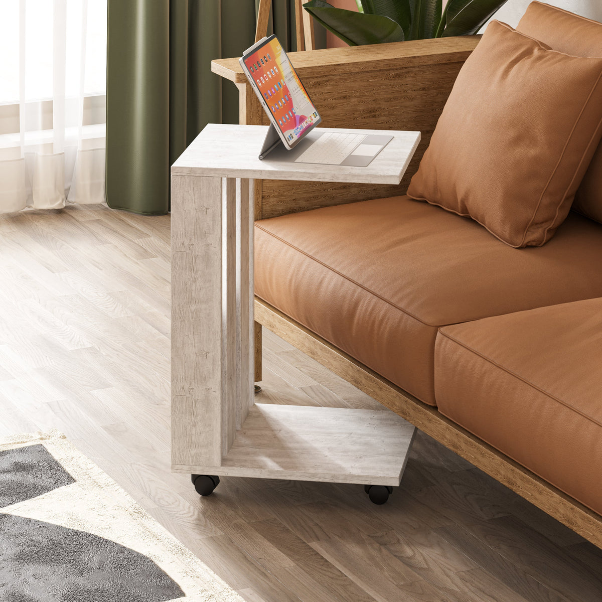 Decortieliving - Edi Modern Side Table 60cm