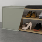 Decortieliving - Fiona Shoe Storage With Bench Width 104 cm