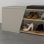Decortieliving - Fiona Shoe Storage With Bench Width 104 cm