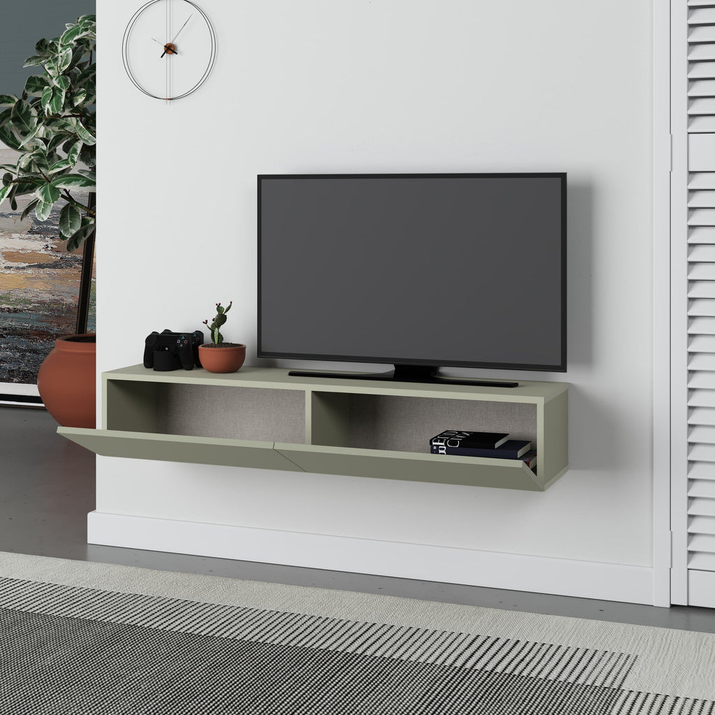 Decortieliving - Francy Modern Wall-Mounted TV Unit 135cm