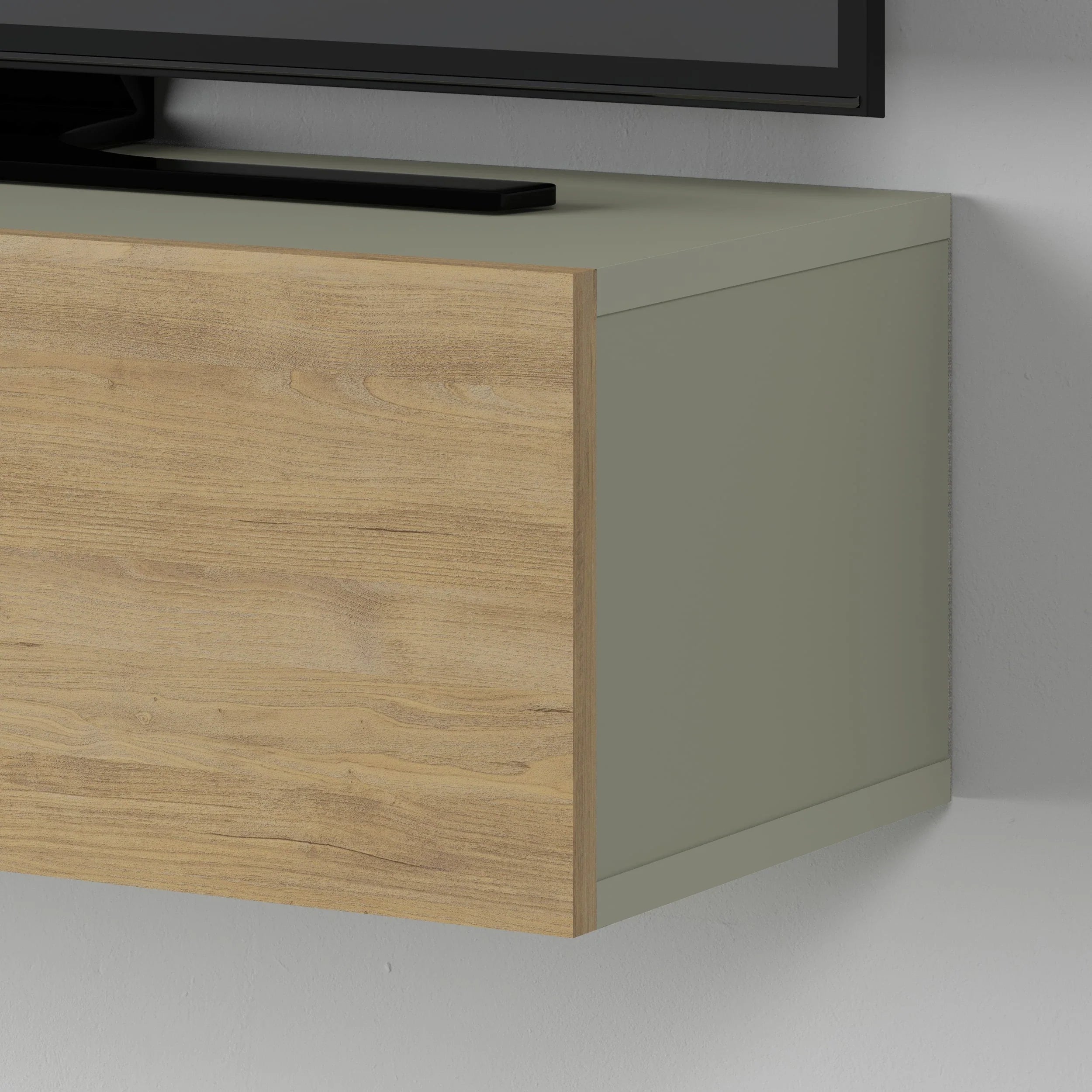 Decortieliving - Francy Modern Wall-Mounted TV Unit 135cm