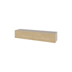 Decortieliving - Francy Modern Wall-Mounted TV Unit 135cm