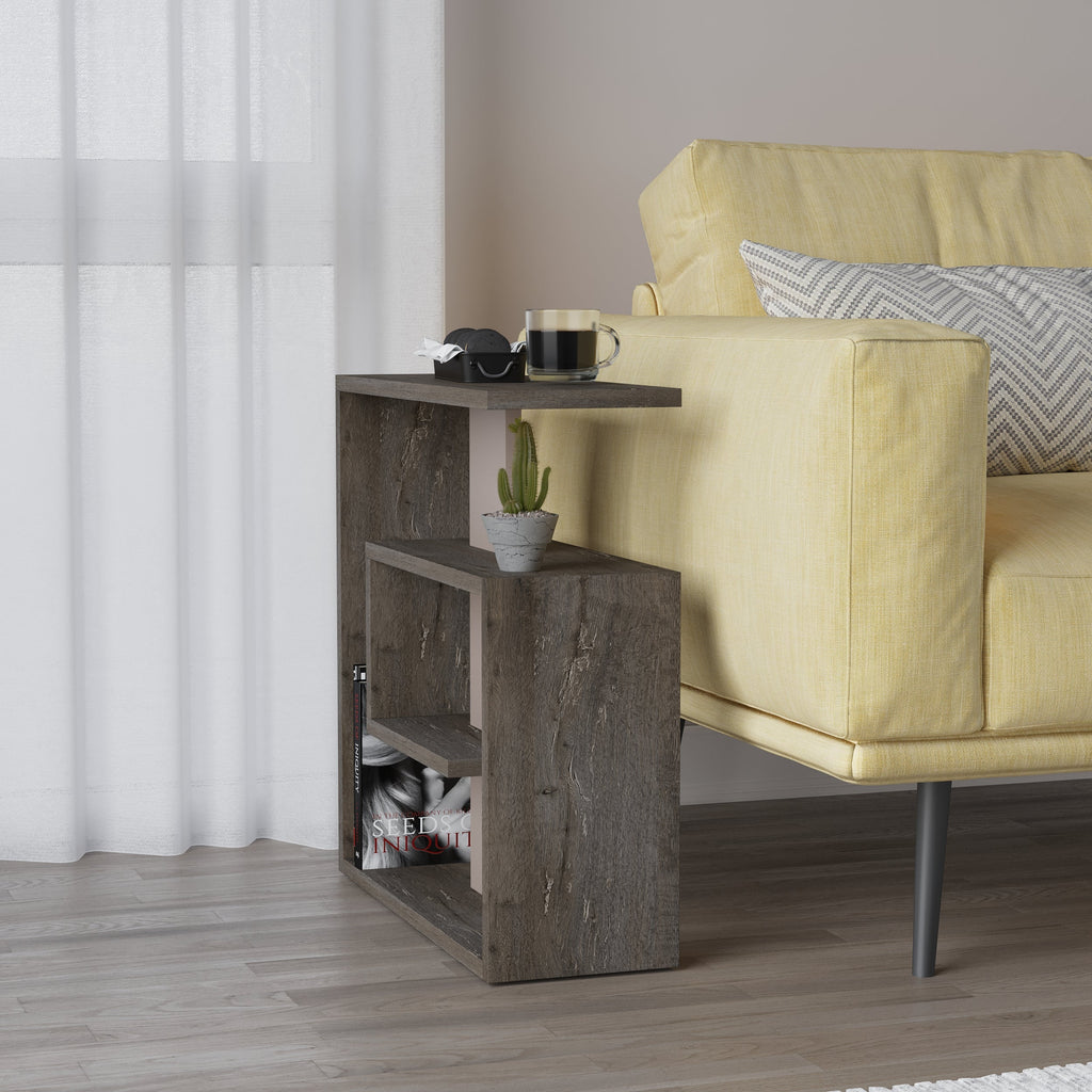 Decortieliving - Saly Modern Side End Table Multipurpose With Creativeness H 57cm 3 Tier