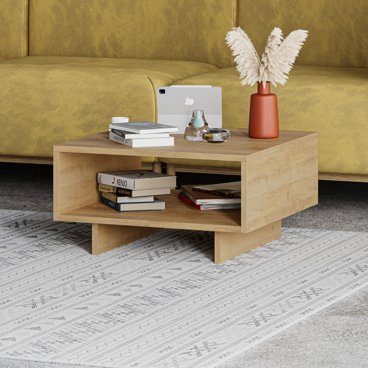 Decortieliving - Hola Modern Coffee Table Multipurpose H 32cm