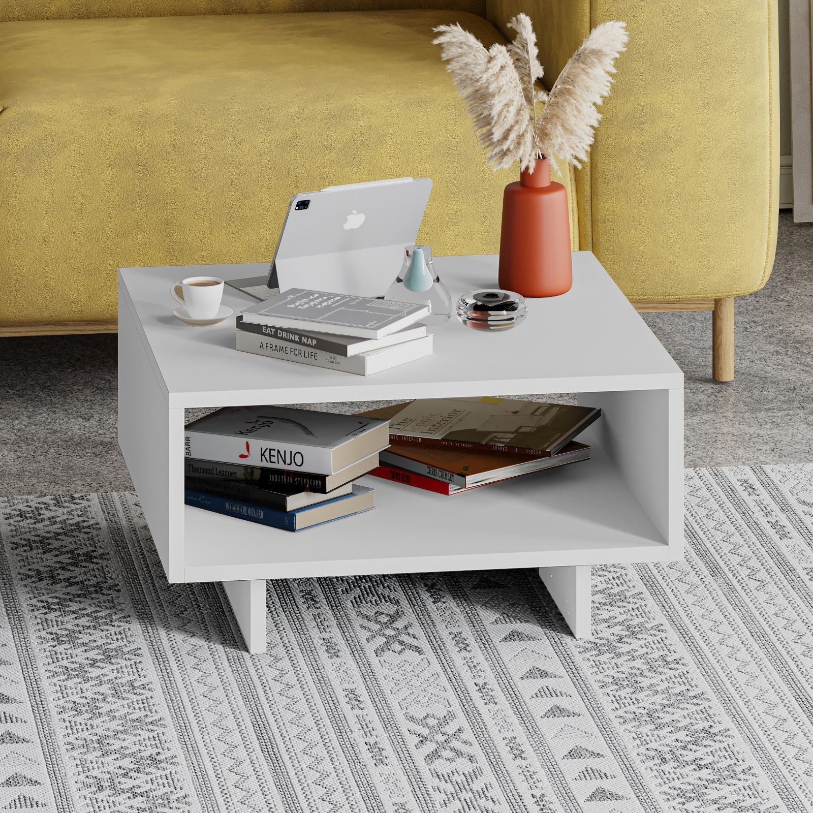 Decortieliving - Hola Modern Coffee Table Multipurpose H 32cm
