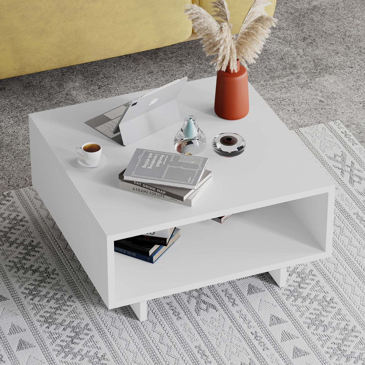 Decortieliving - Hola Modern Coffee Table Multipurpose H 32cm