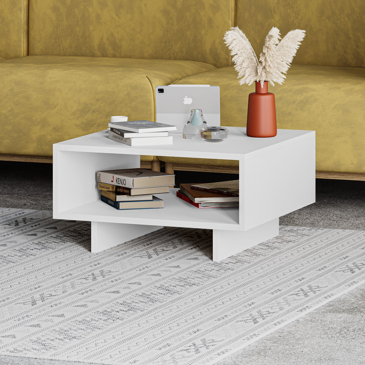 Decortieliving - Hola Modern Coffee Table Multipurpose H 32cm