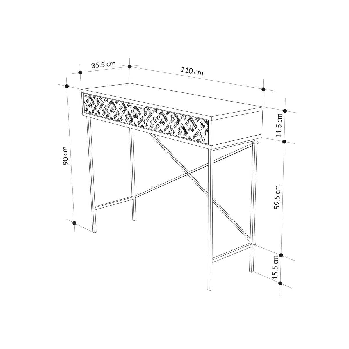 Decortieliving - Heaton Console Remastered Display Unit