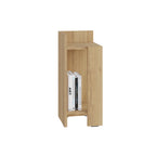 Decortieliving - Elos Modern Bedside Table Left Module 25cm Narrow