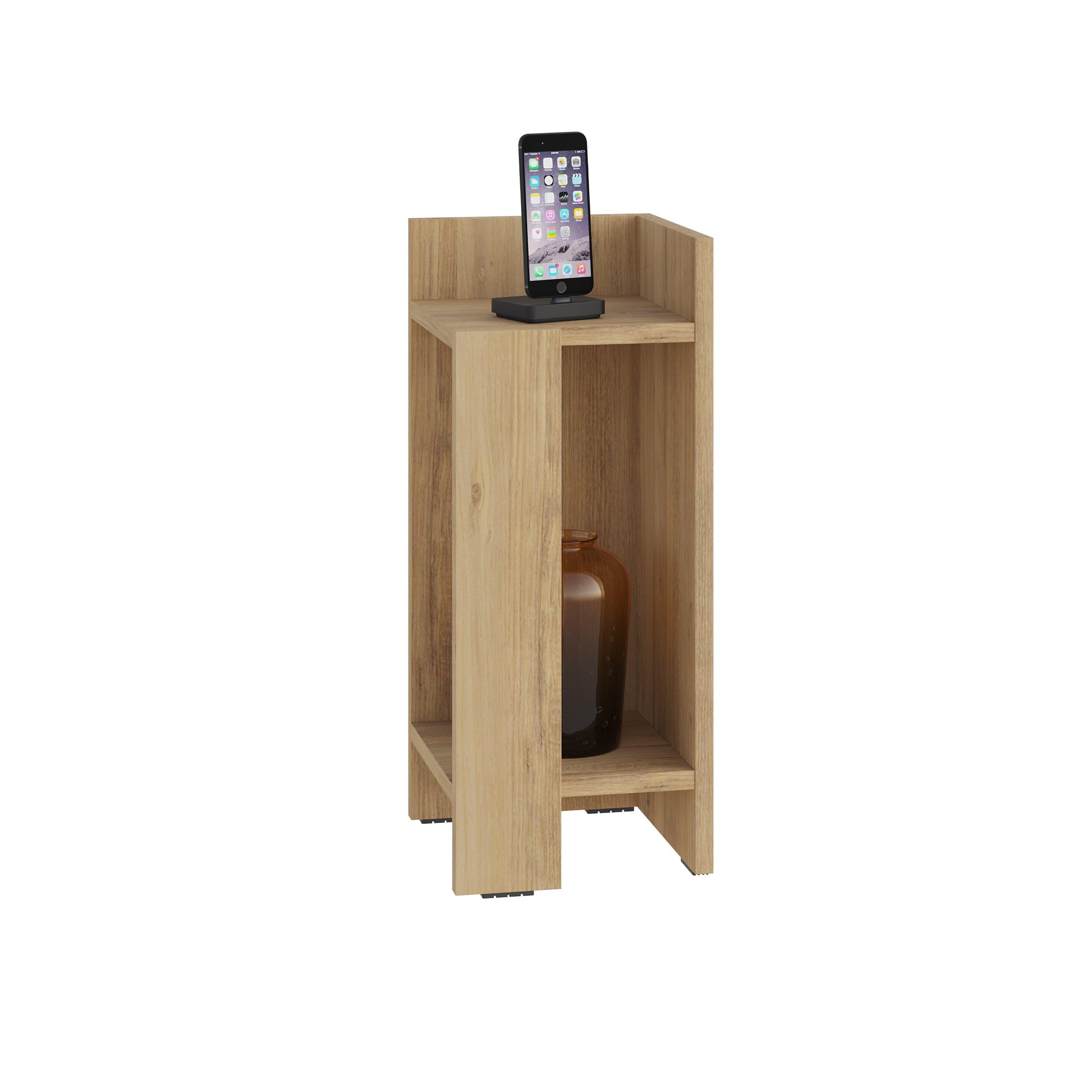 Decortieliving - Elos Modern Bedside Table Right Module 25cm Narrow