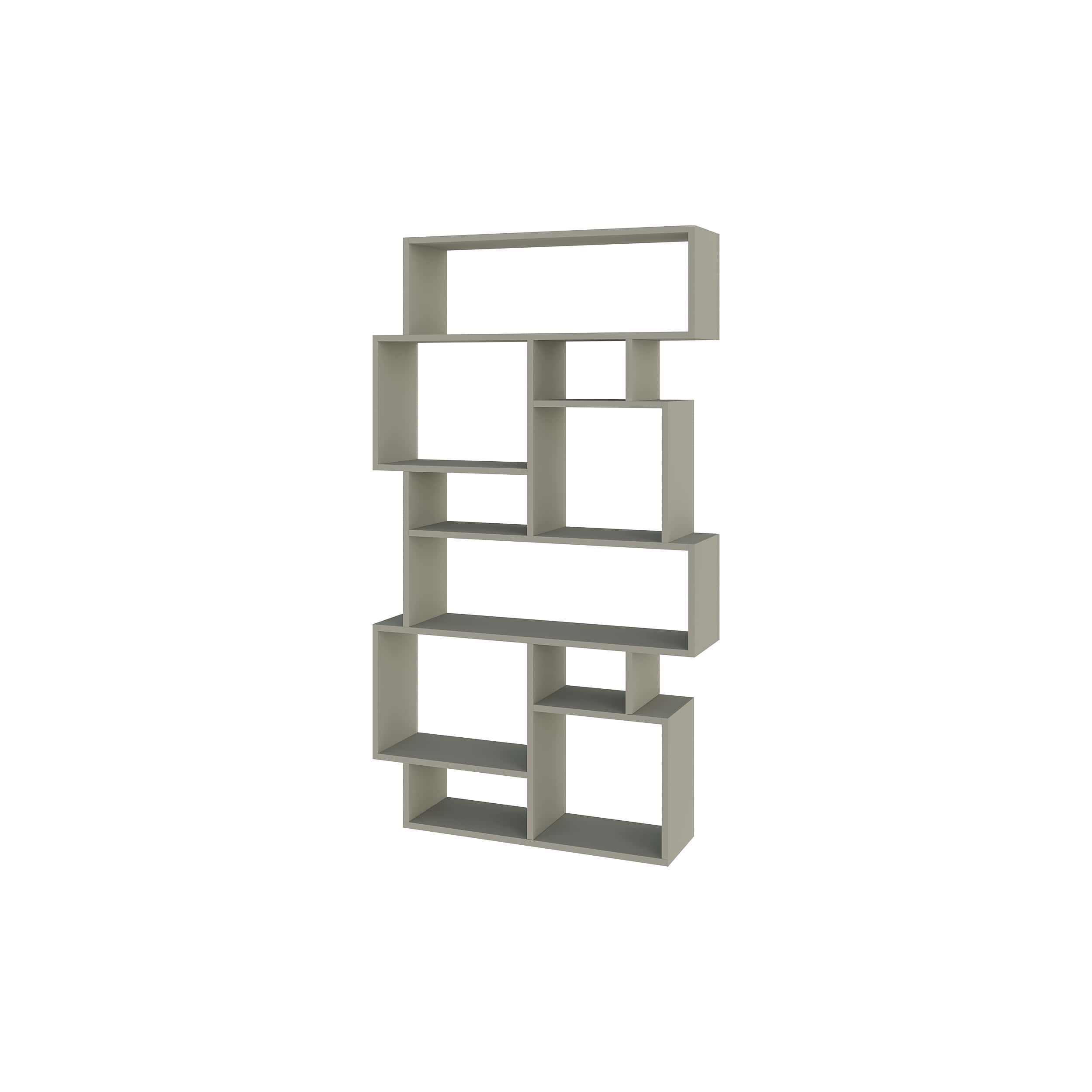 Decortieliving - Karmato Modern Bookcase Display Unit Tall 168.5cm