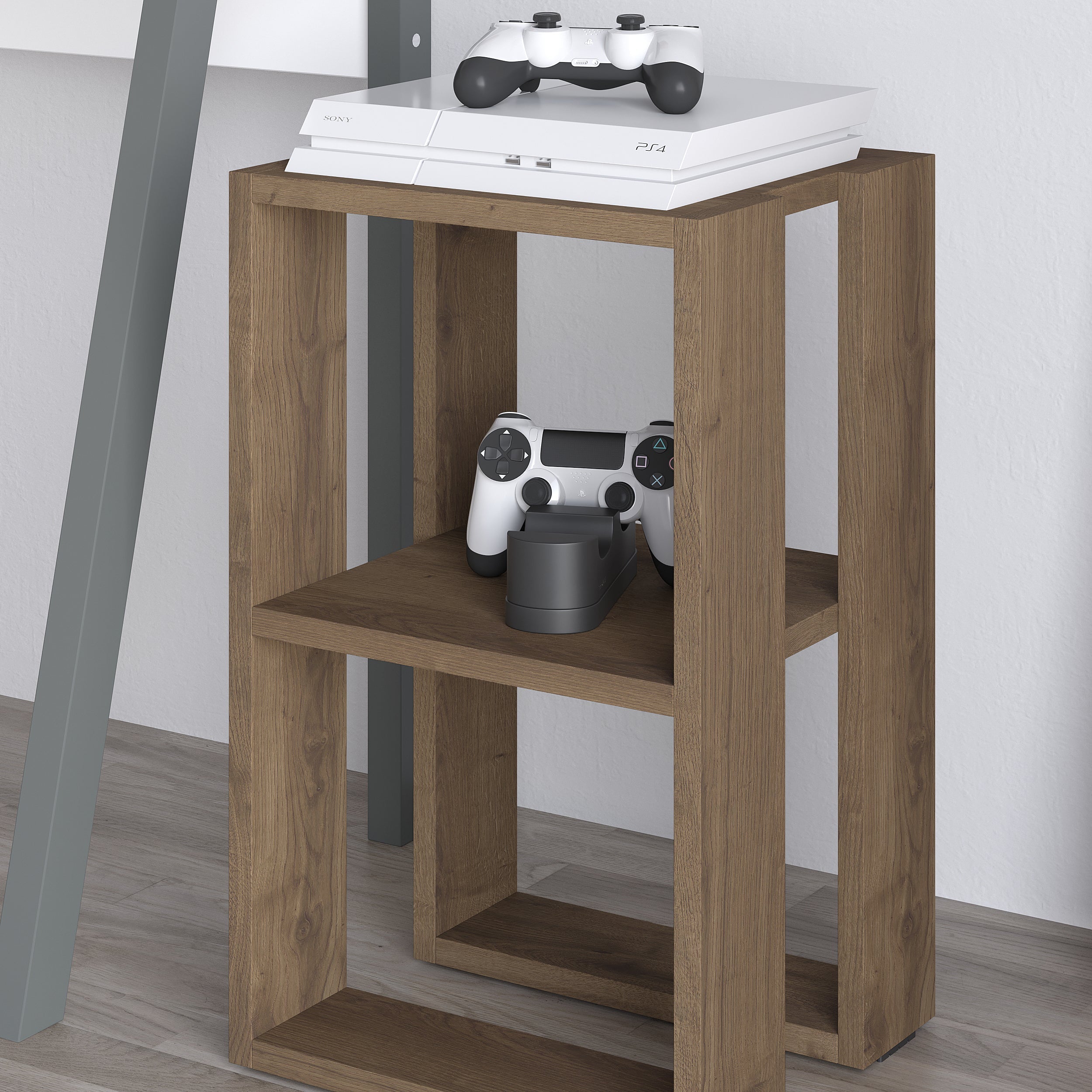 Decortieliving - Lonie Modern Bedside Table Bedroom Furniture Width 34cm