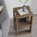 Decortieliving - Lonie Modern Bedside Table Bedroom Furniture Width 34cm