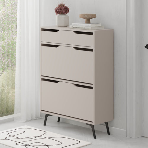 Decortieliving - Asta Shoe Cabinet - Modern Design Shoe Organizer