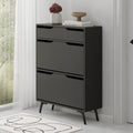 Decortieliving - Asta Shoe Cabinet - Modern Design Shoe Organizer