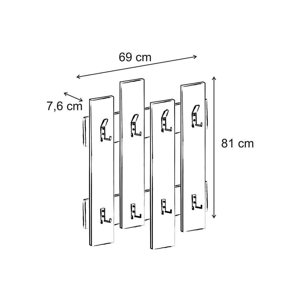 Decortieliving - Wave Modern Hanger - Coat Rack