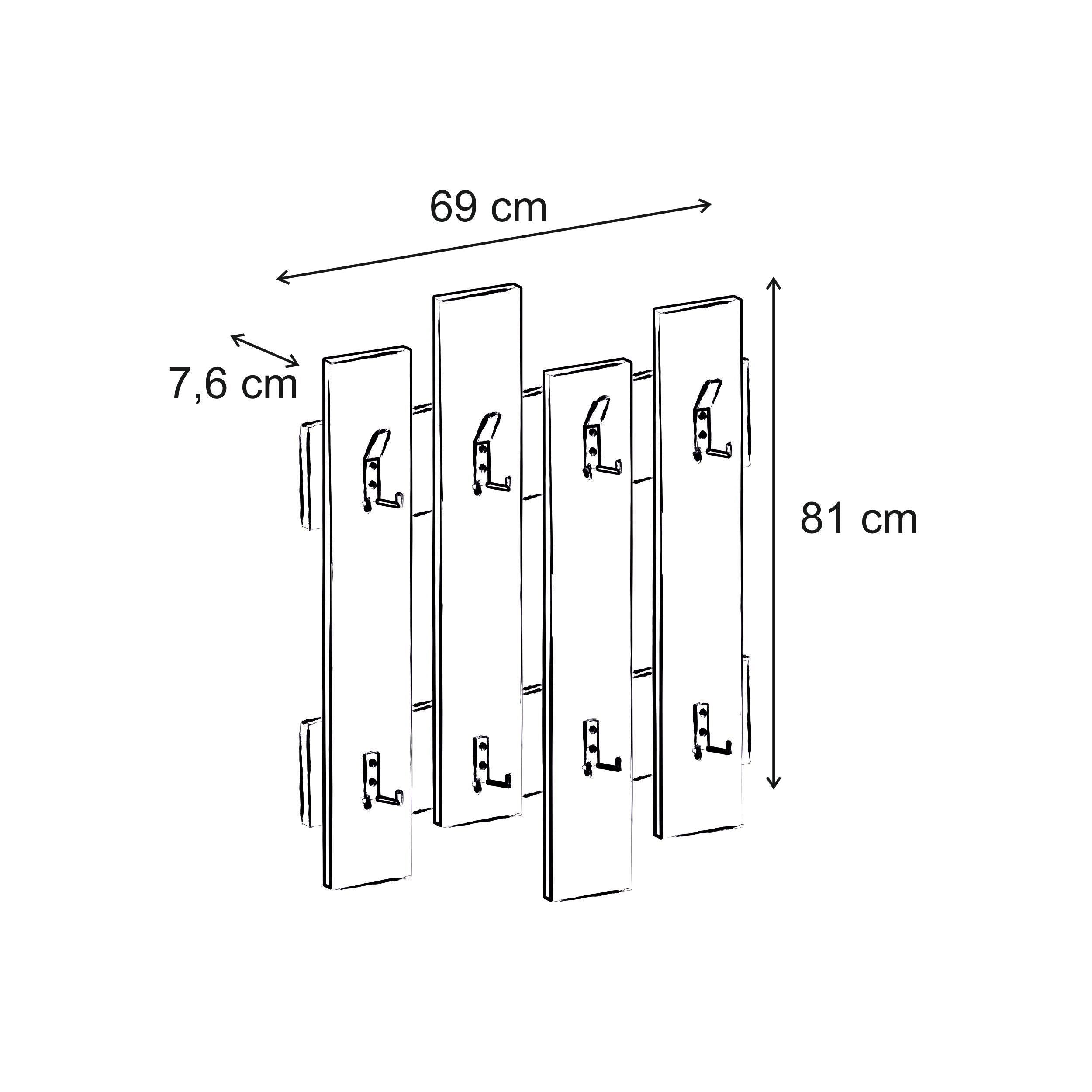 Decortieliving - Wave Modern Hanger - Coat Rack