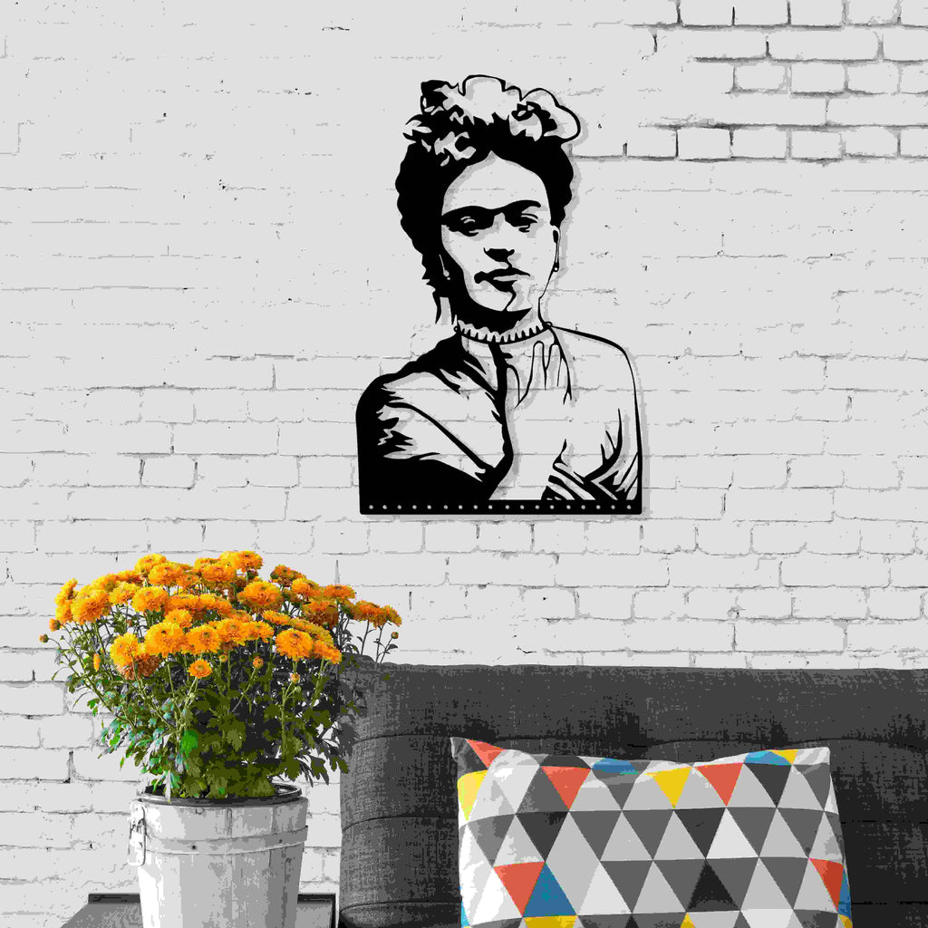 Decortieliving - Metal Wall Art No.15 Frida