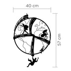 Decortieliving - Free Soul Metal Wall Art
