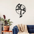 Decortieliving - Free Soul Metal Wall Art