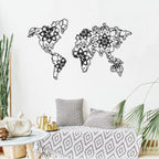 Decortieliving - Mandala Metal Wall Art