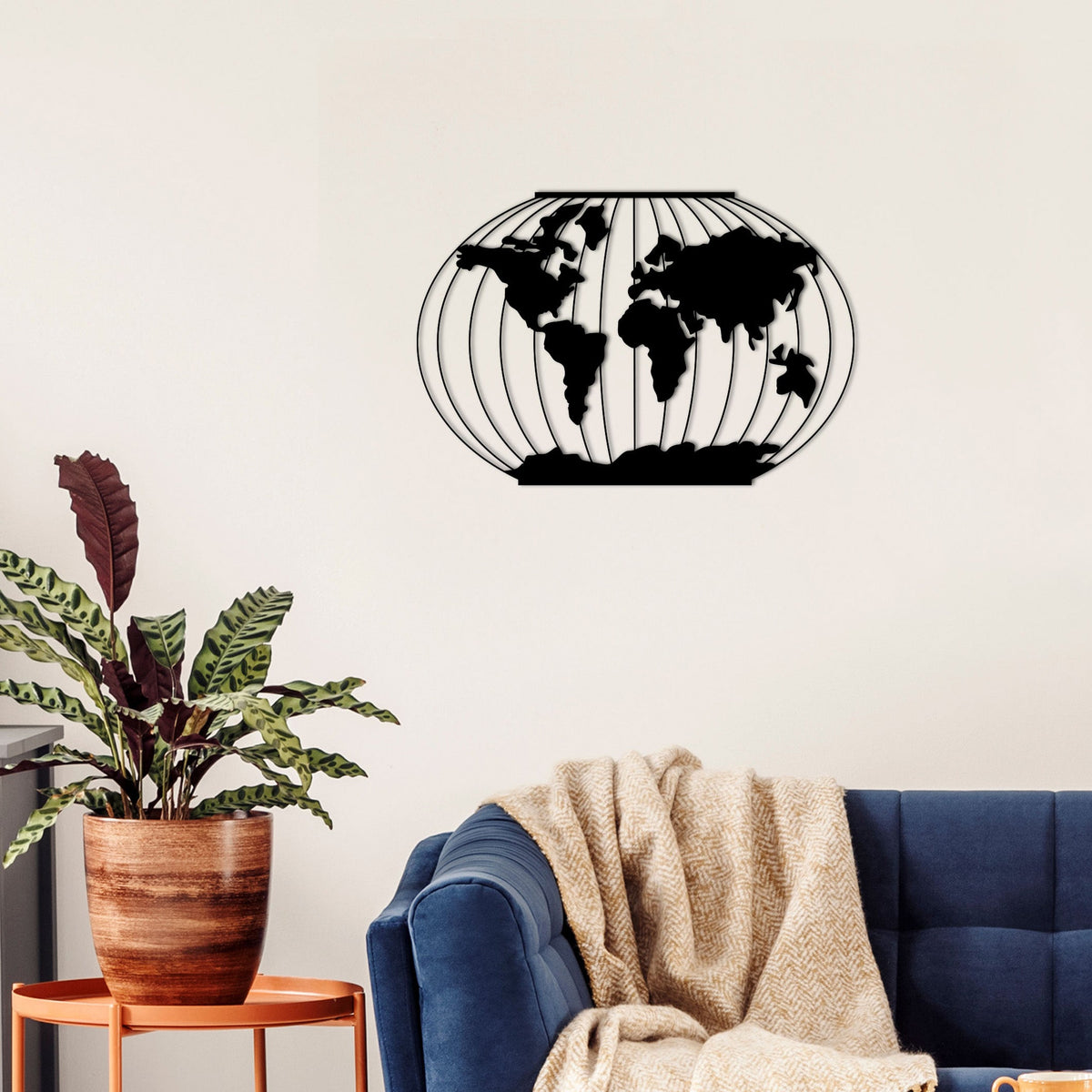 Decortieliving - Meridian Metal Wall Art