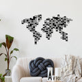 Decortieliving - Metal Wall Art Pixel