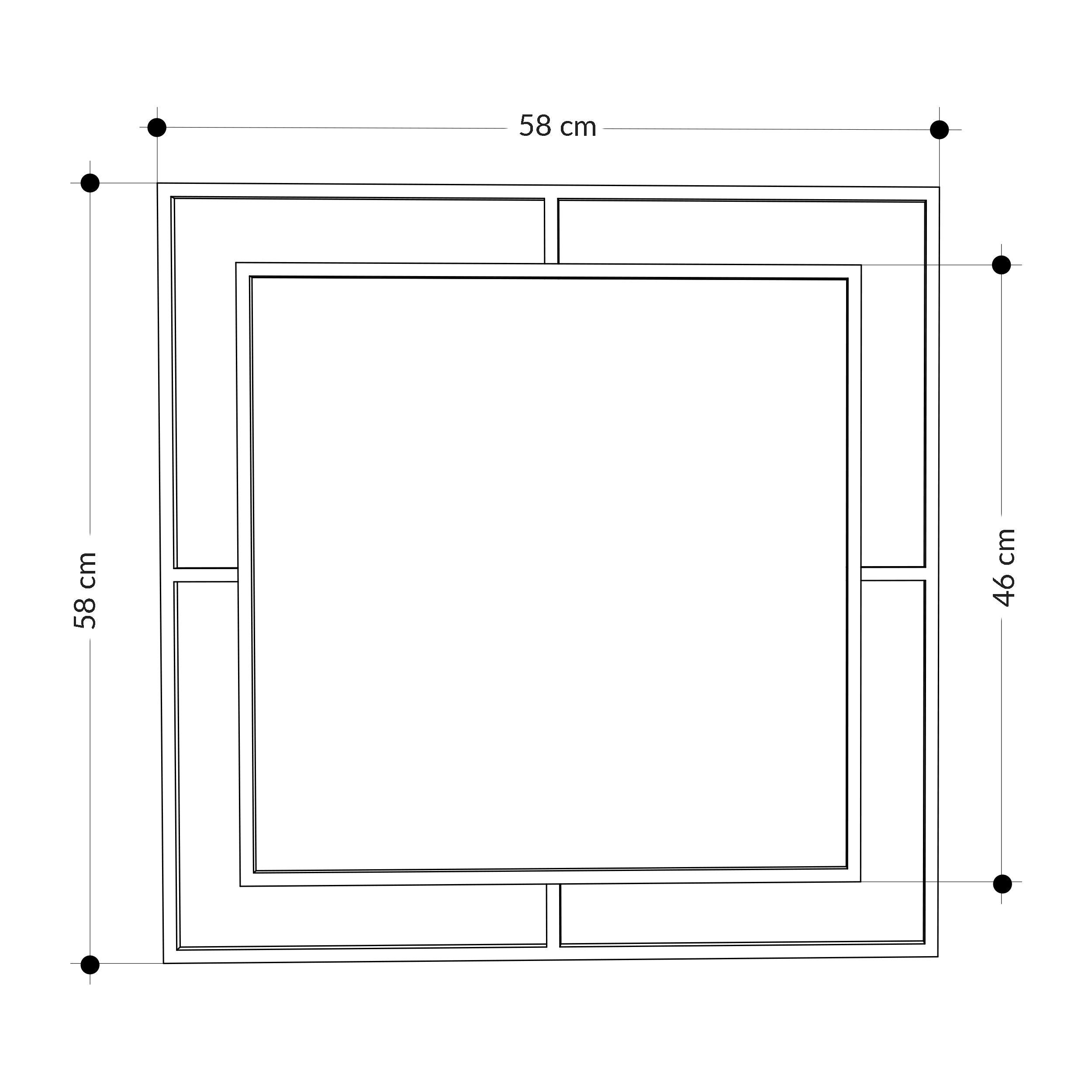 Decortieliving - Corner Modern Design Mirror