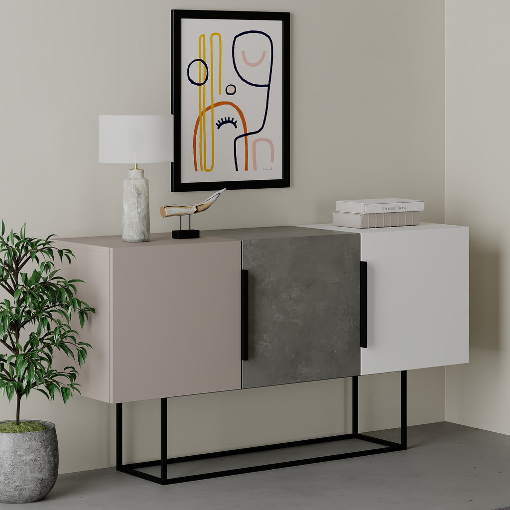 Decortieliving - Tontini Console Sideboard Display Unit