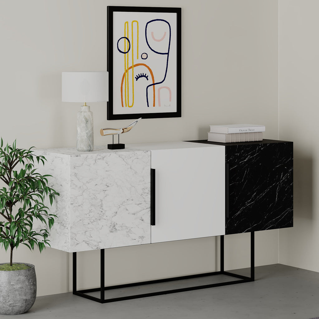 Decortieliving - Tontini Console Sideboard Display Unit