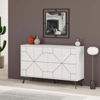 Decortieliving - Dune Console Sideboard Display Unit 123cm